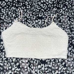 Windsor White Bandeau Top